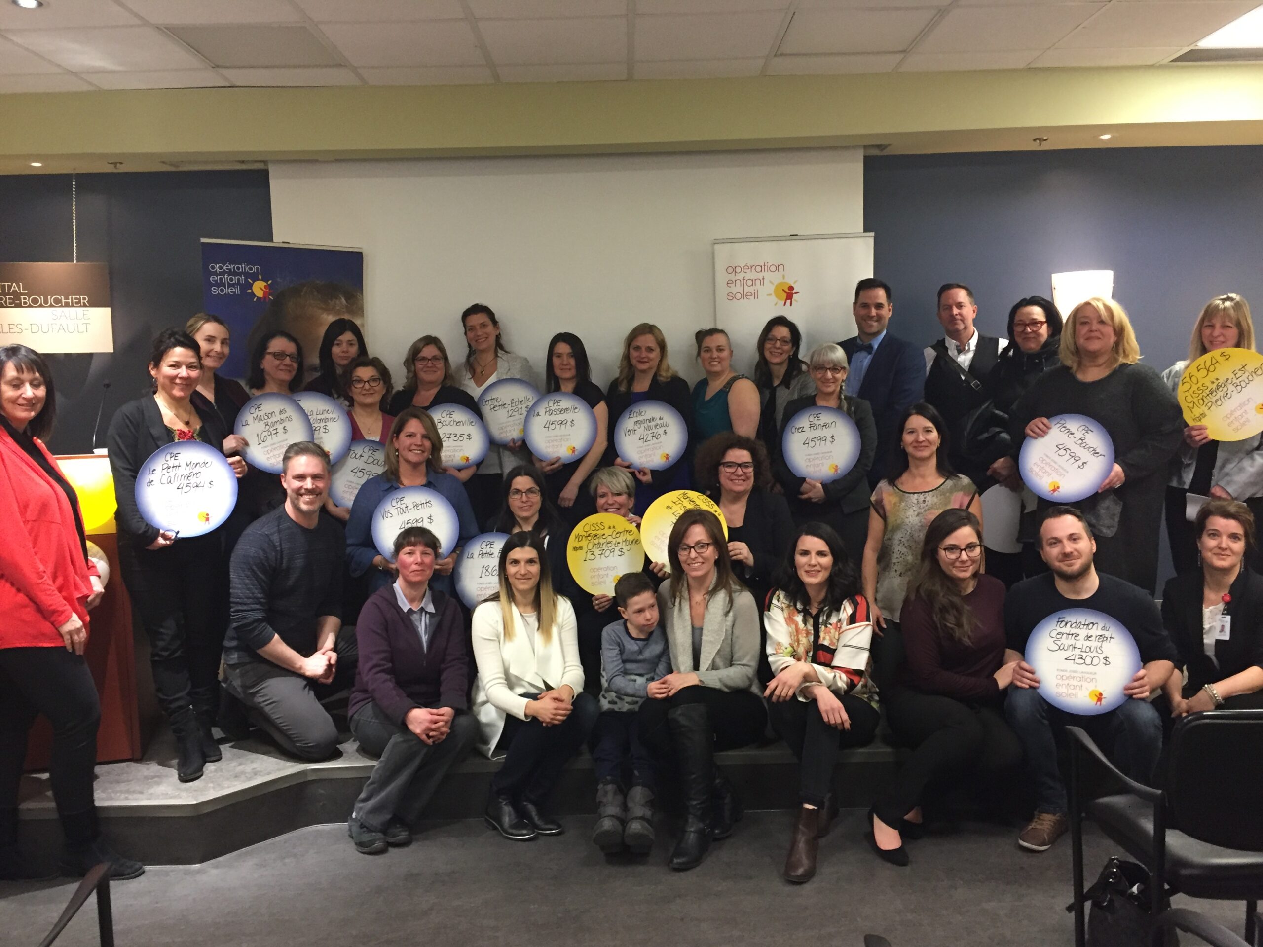 Opération Enfant Soleil distribue 130 831 $ à des organismes de la égion