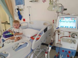 Marche du rein à Varennes: de l’espoir pour le petit Ludovic