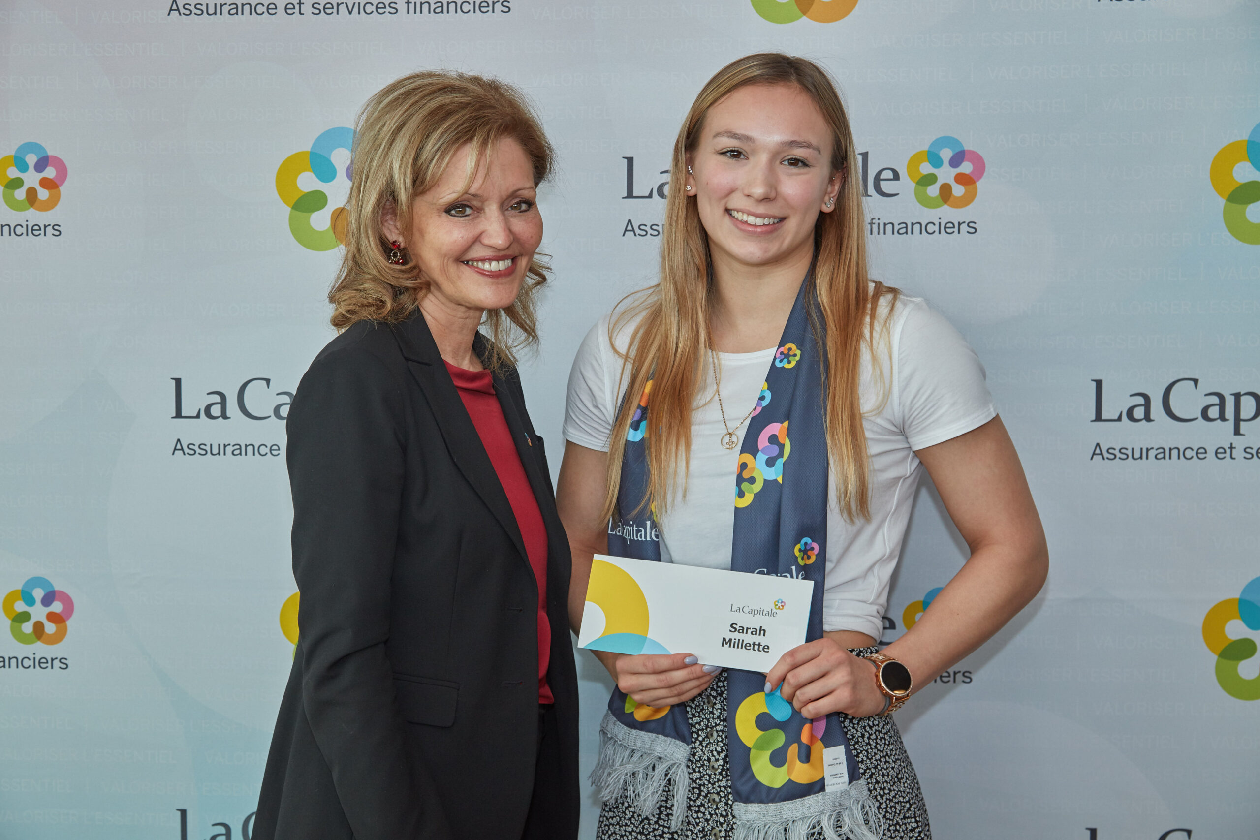 La trampoliniste Sarah Milette obtient une autre bourse