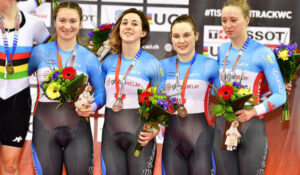 Coupe du monde sur piste: une médaille de bronze par équipe pour la Contrecoeuroise Laurie Jussaume