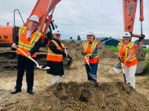 Début des travaux de la Maison des aînés de Saint-Amable