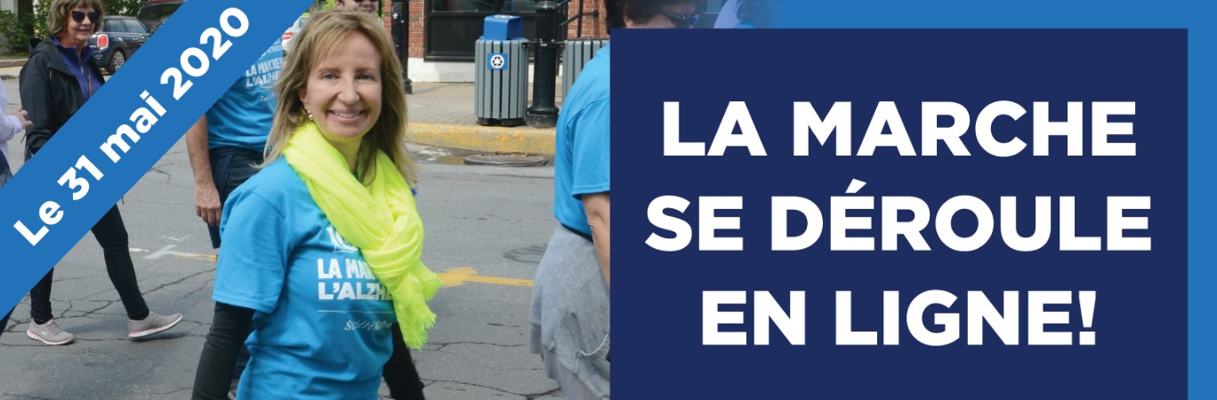 La Marche pour l’Alzheimer se déroulera en ligne cette année