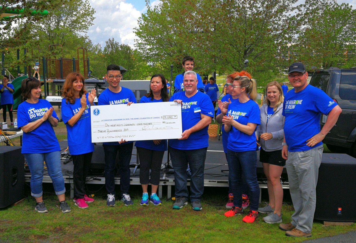 La Marche du rein de Boucherville recueille plus de 19 000 $