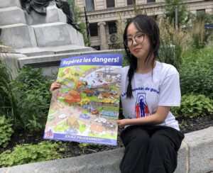 Amputés de guerre : une ésidente de Longueuil veut sensibiliser des jeunes à la prudence