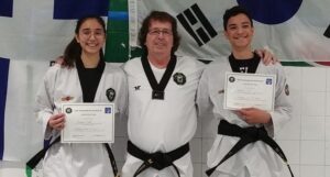 Deux nouvelles ceintures noires à Varennes