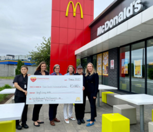 30 000 $ pour la Fondation Véro & Louis et l&rsquo;Œuvre des Manoirs Ronald McDonald