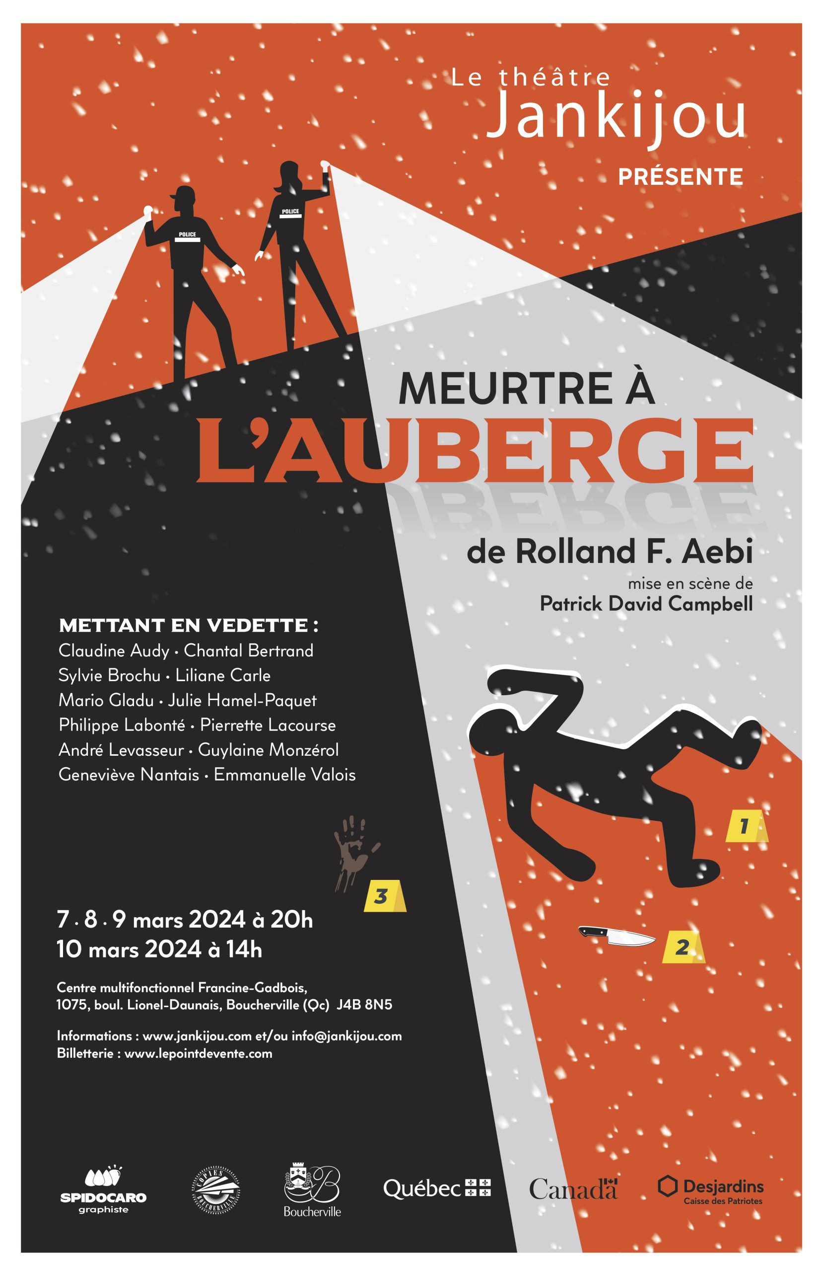 Meurtre au théâtre Jankijou