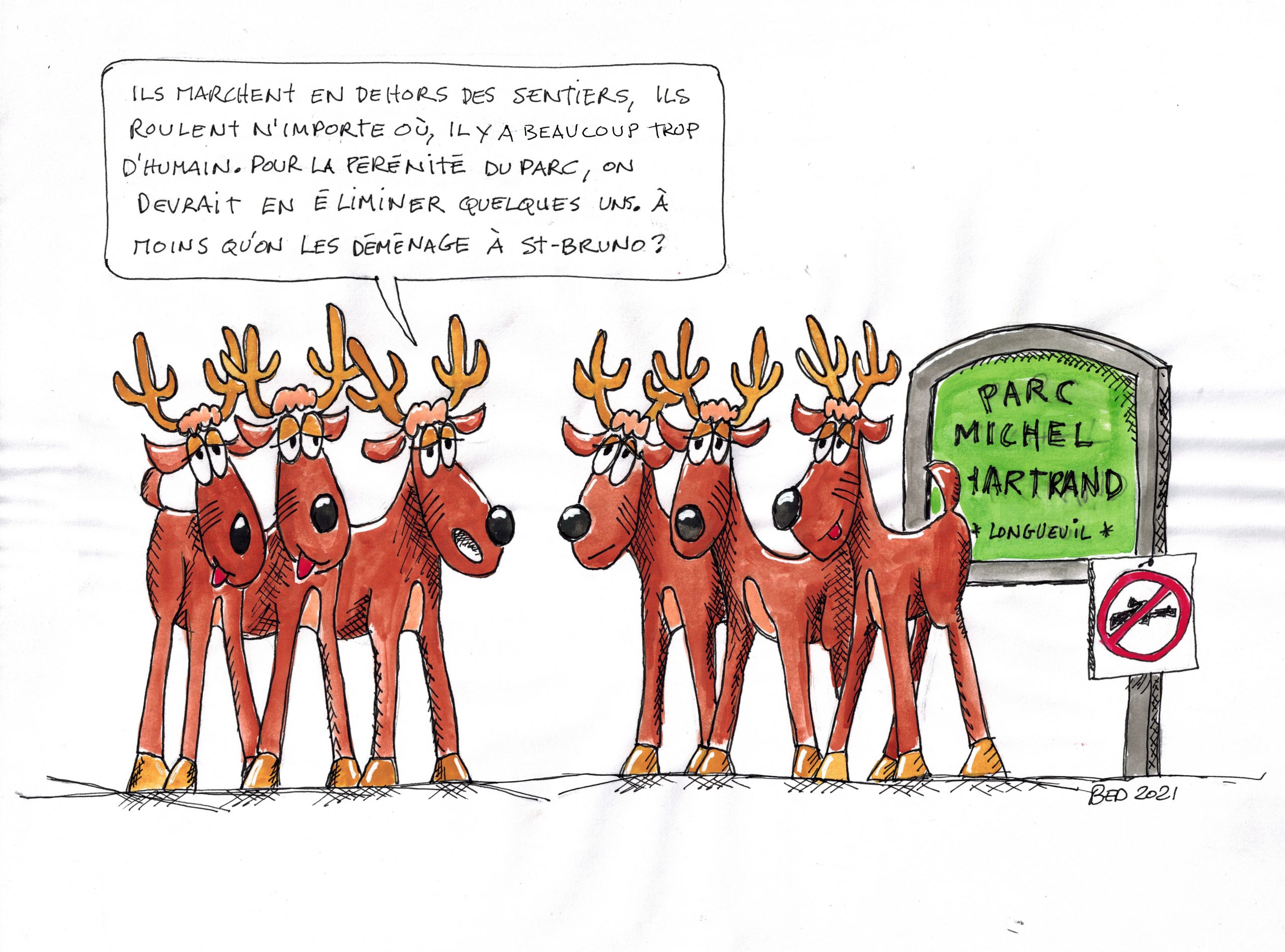 Le clin d’oeil de Denis Beaudoin