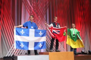 Grégoire Michetti de l’ÉNA rafle l’argent aux Olympiades canadiennes des métiers et des technologies