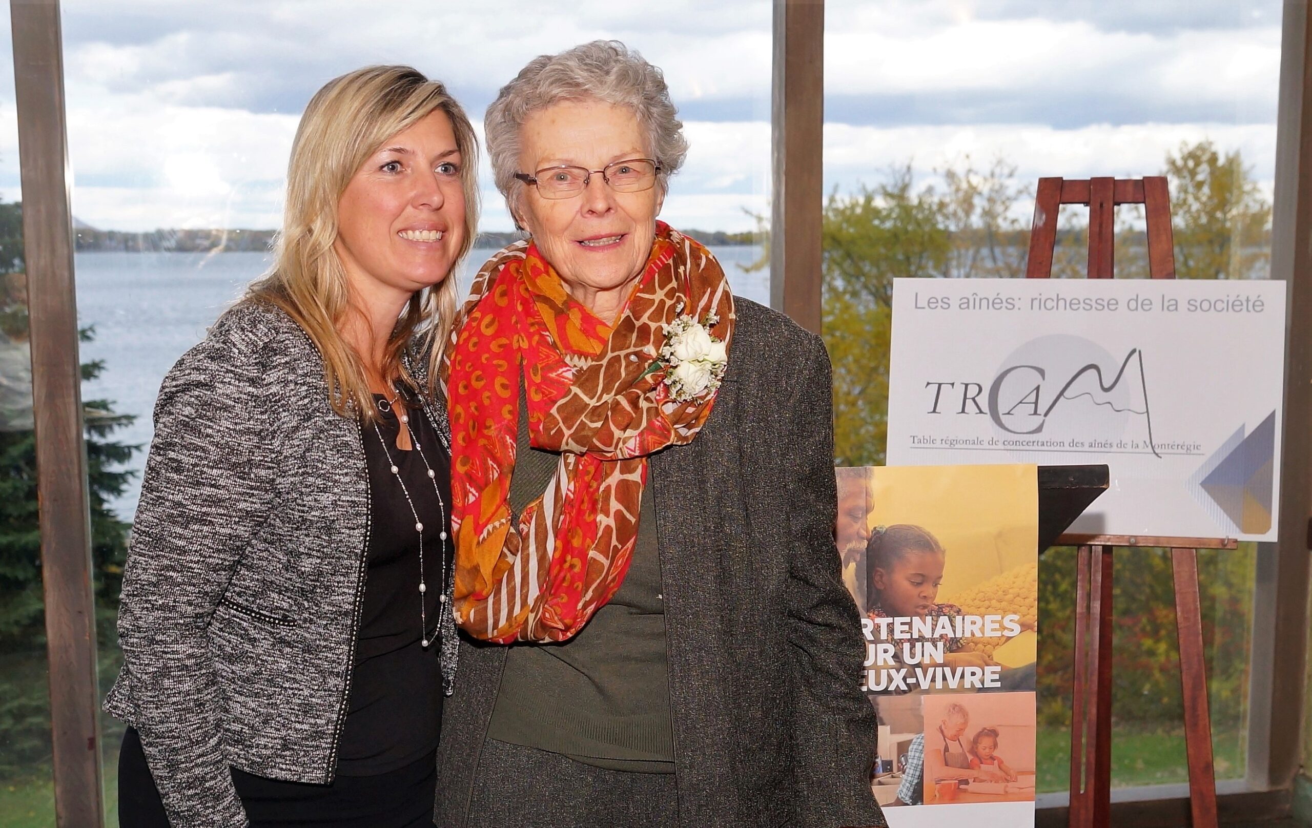 La Contrecoeuroise Suzanne Parmentier reçoit le prix Hommage Aînés de la Montéégie 2018