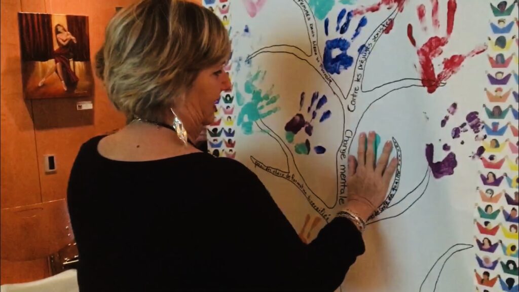 Une soixantaine de personnes ont souligné la Journée internationale des droits des femmes à Sainte-Julie