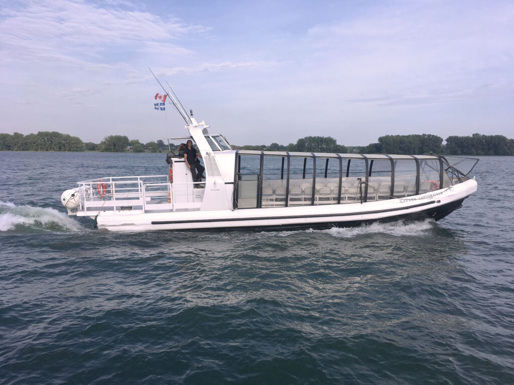 Le niveau élevé du Saint-Laurent a retardé la mise en service de la navette Fleuve à vélo