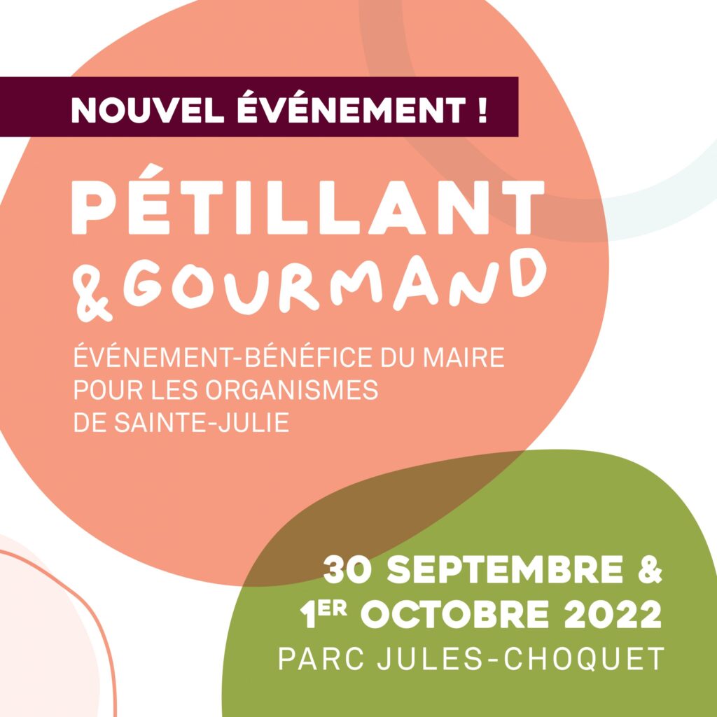 Pétillant et Gourmand: un nouvel événement-bénéfice du maire Mario Lemay pour aider les organismes de Sainte-Julie