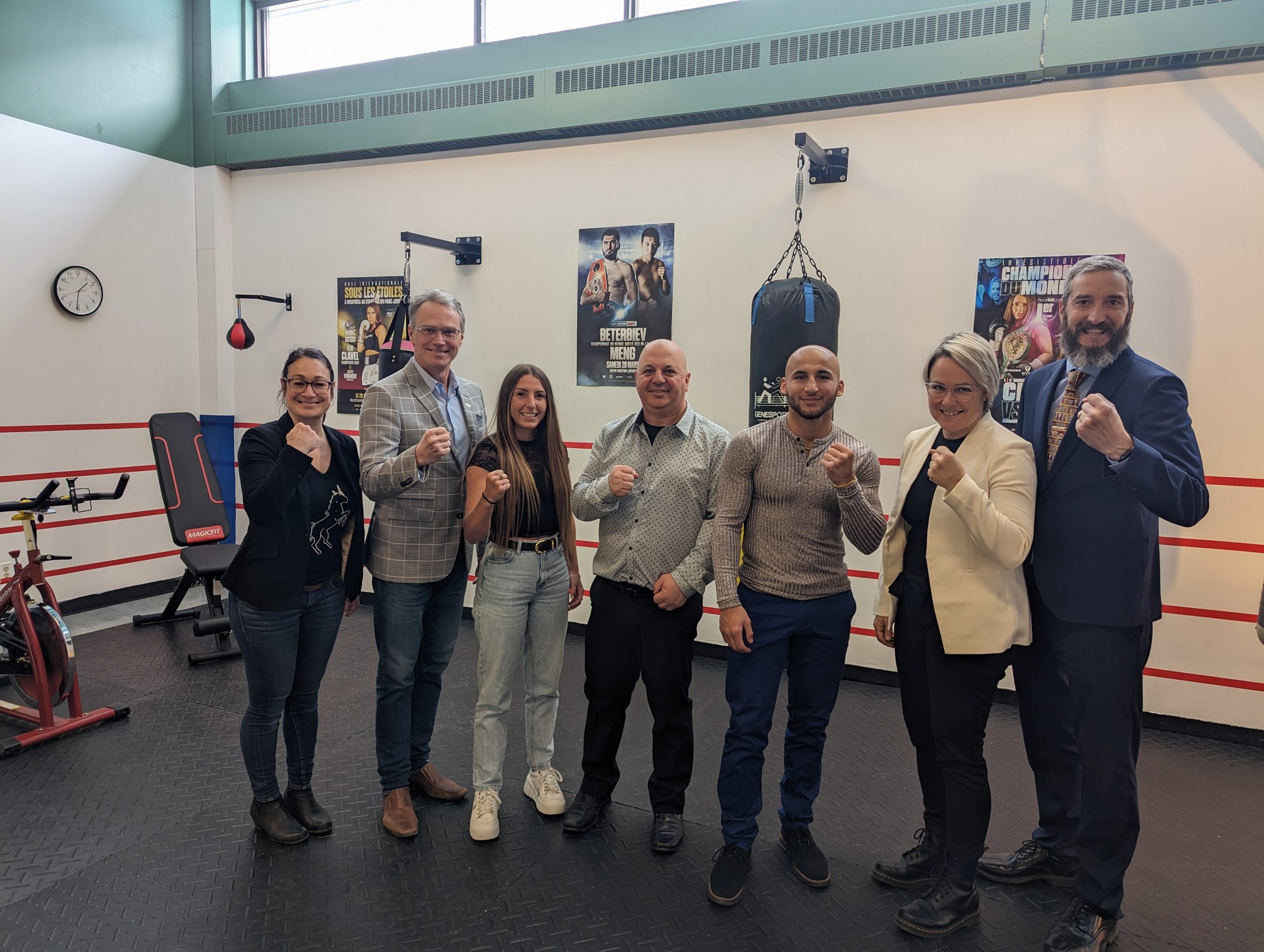 Kim Clavel parle de persévérance scolaire et de boxe à Varennes