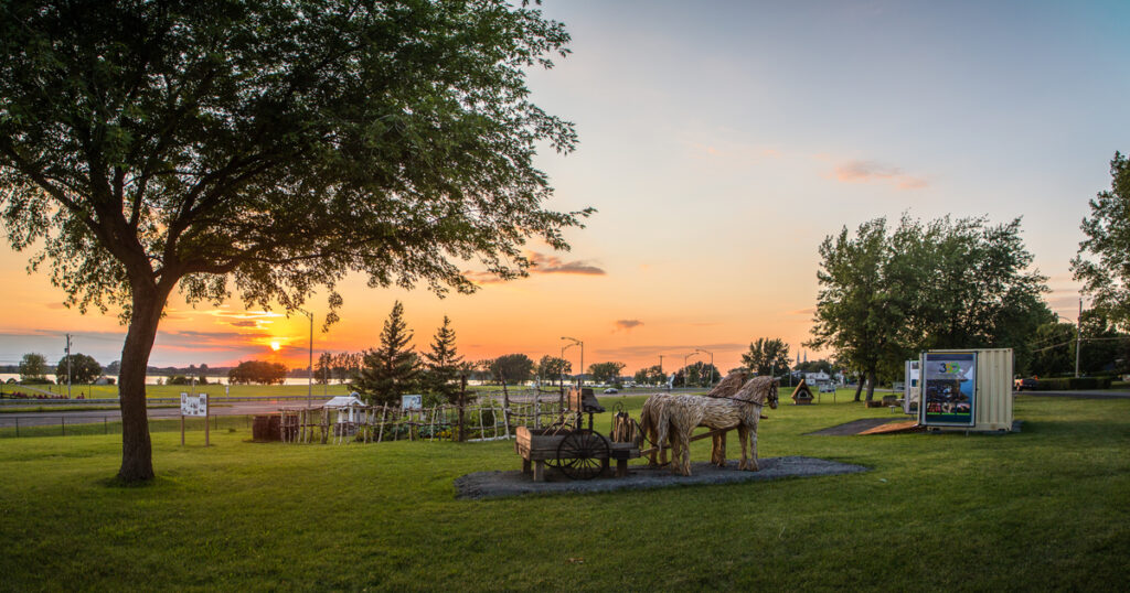 Découvrez le nouvel espace aménagé au parc du Souvenir à Varennes