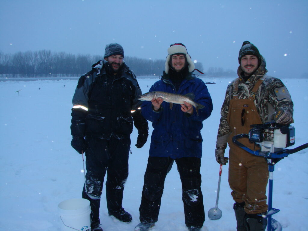 La pêche blanche à Boucherville; ça mord!
