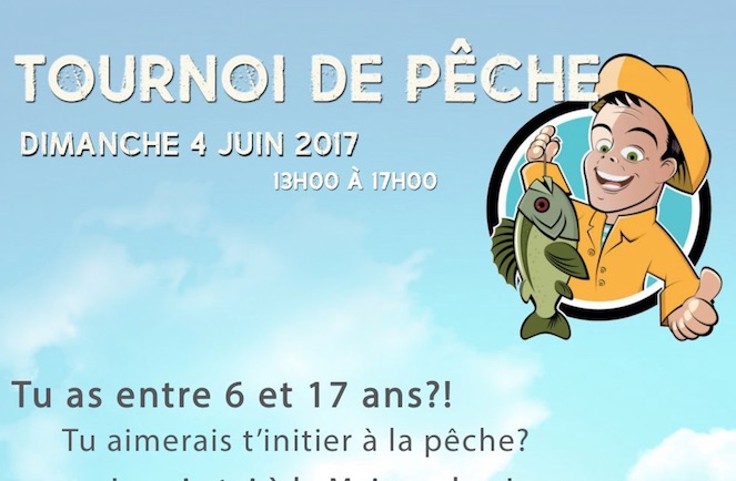 Tournoi de pêche à Verchères pour les 6 à 17 ans