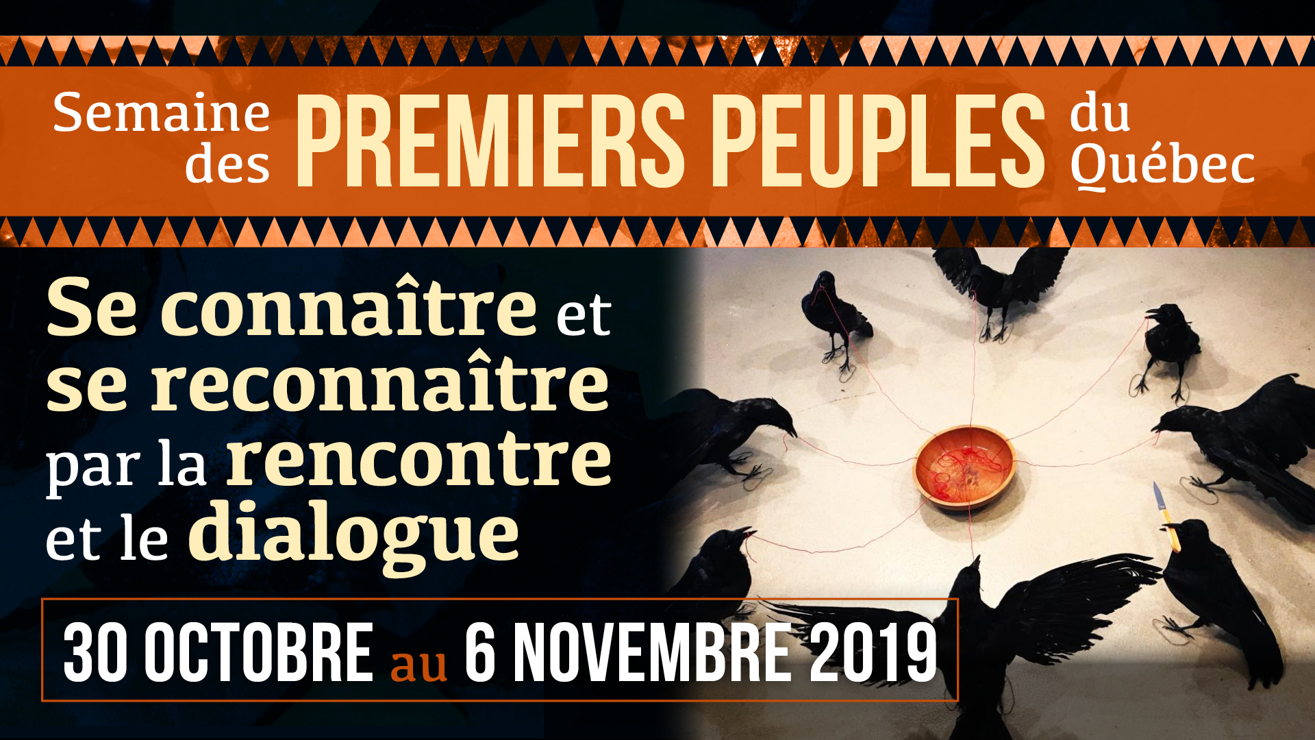 Toute la communauté est invitée à assister à la Semaine des Premiers Peuples du Québec au cégep Édouard-Montpetit