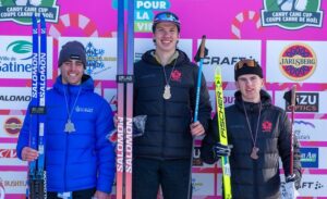 Ski de fond : une médaille d’or pour Xavier Lefebvre