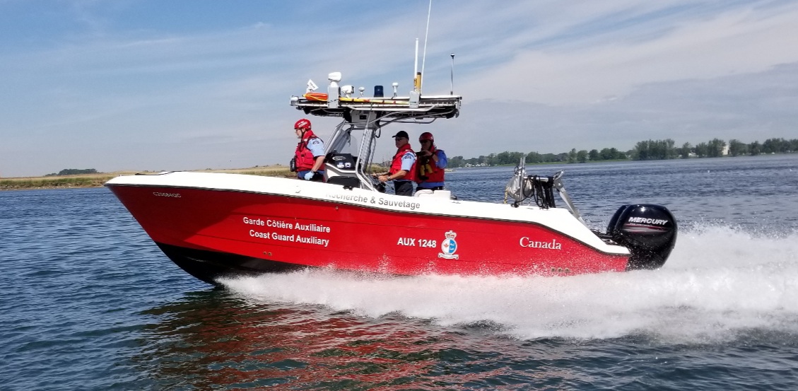 La Garde côtière auxiliaire canadienne intensifie sa présence durant les vacances