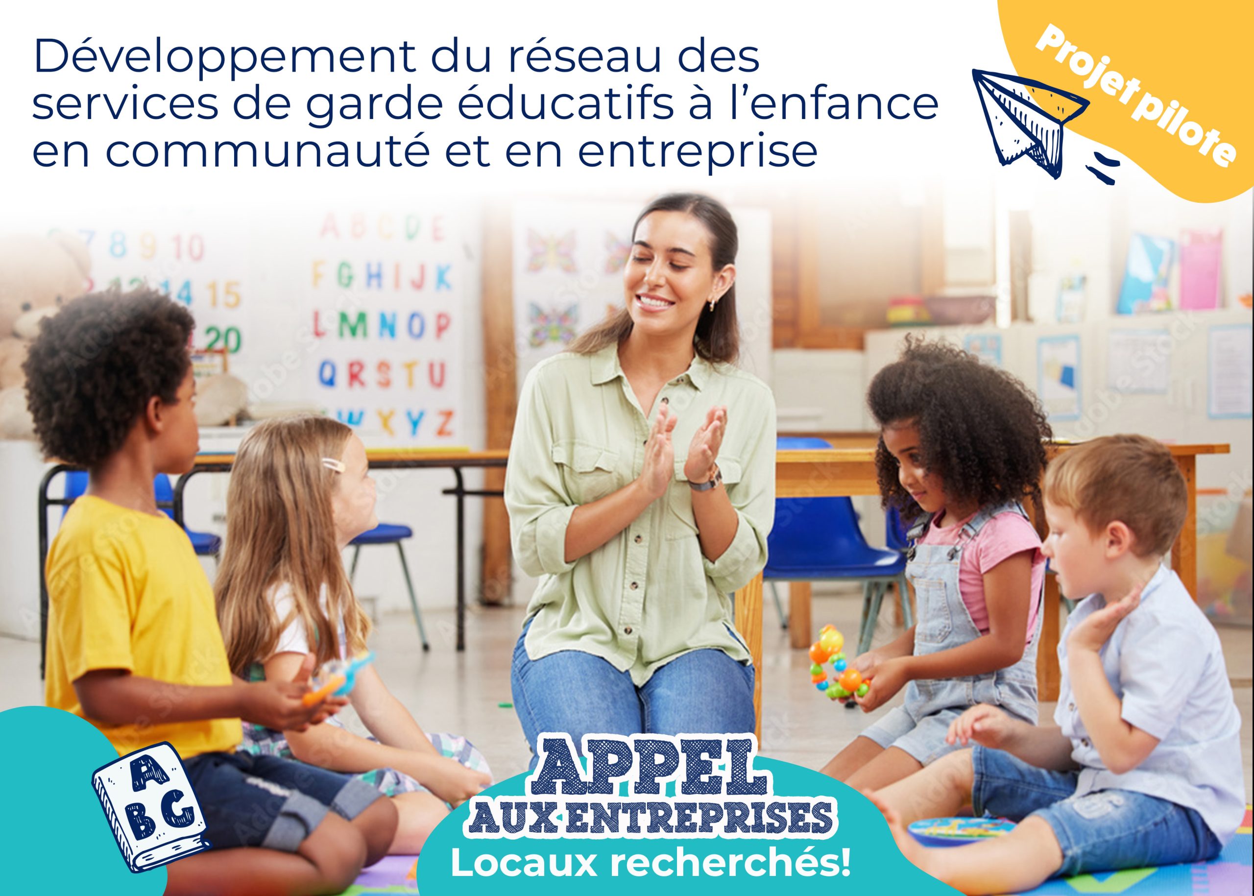 La MRC à la recherche des entreprises prêtes à augmenter les places en service de garde subventionné sur son territoire