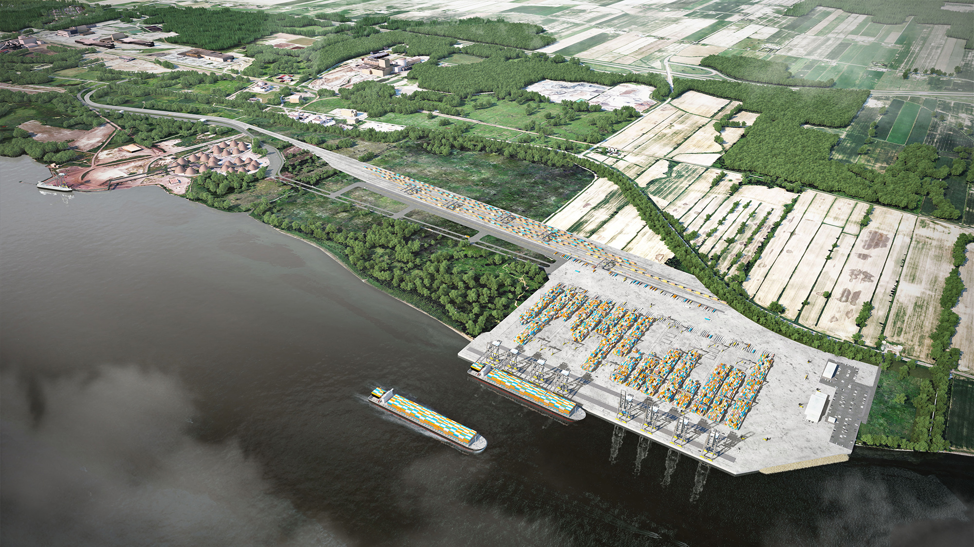 La Ville de Contrecœur prête à recevoir le projet de terminal à conteneurs