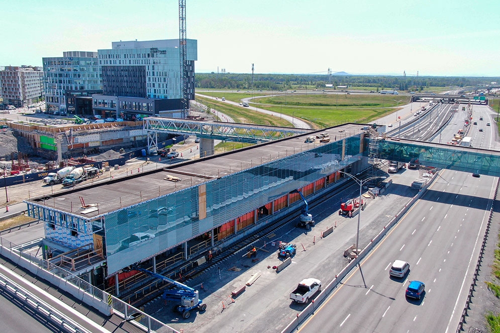 Prolongement du REM jusqu’à Boucherville : des éactions mitigées