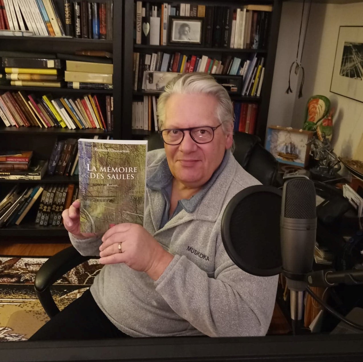 Un nouveau roman pour Raymond Desmarteau : La Mémoire des saules