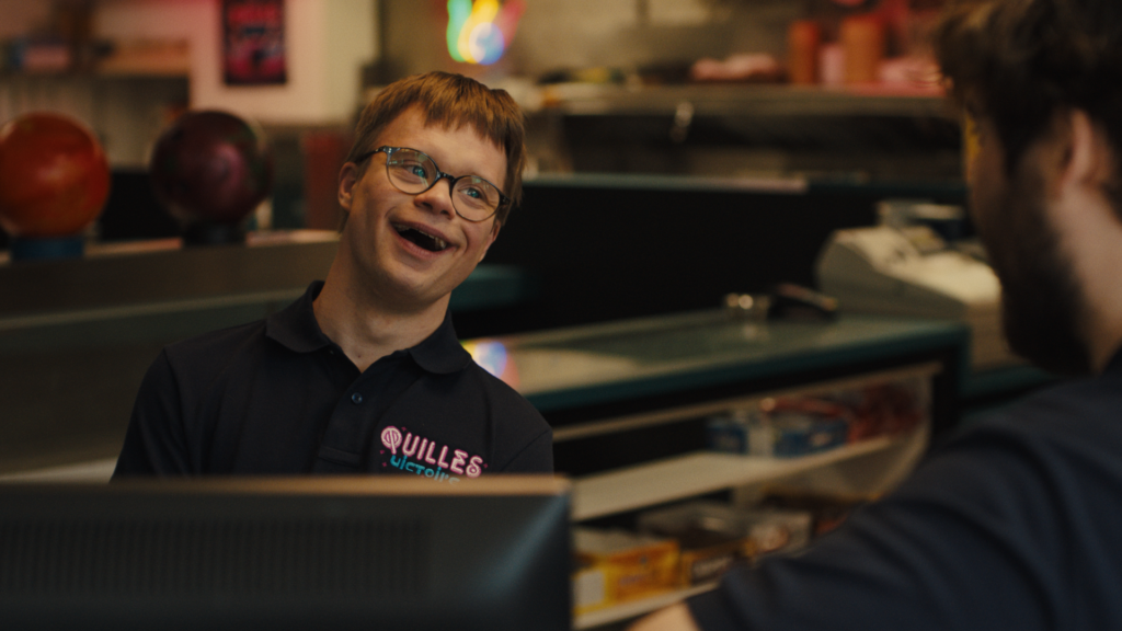 Un nouveau ôle dans Synchro pour Gabriel De Villers-Matte, un comédien différent