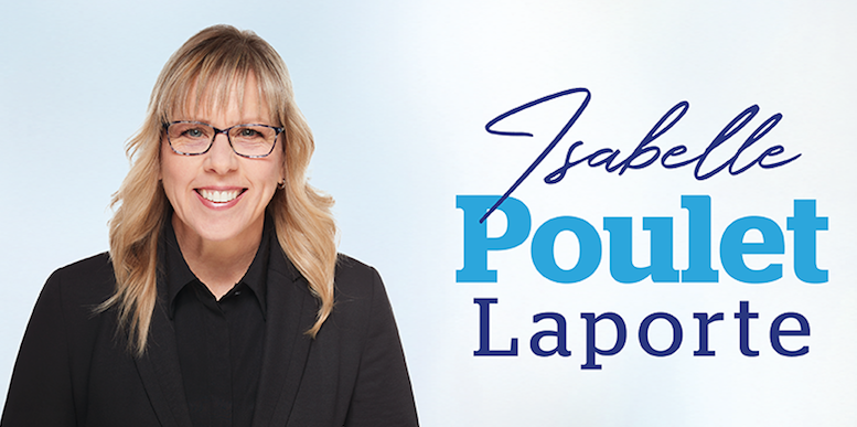 La conseillère de Sainte-Julie Isabelle Poulet se présente pour la CAQ dans la circonscription de Laporte