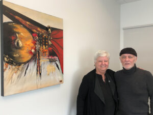 Marcel Savary expose au bureau de la députée de Verchères