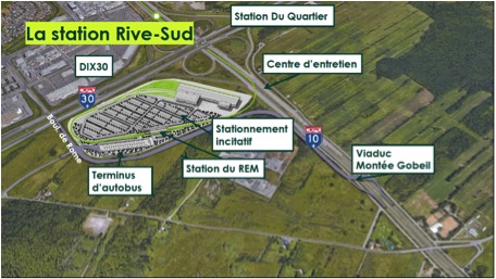 L’accès problématique au futur REM inquiète au plus haut point les élus de la égion
