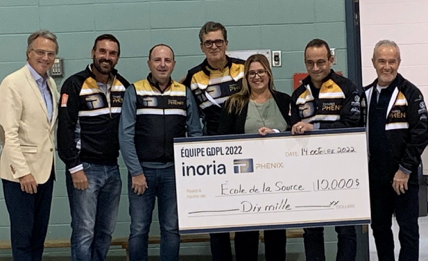 Des cyclistes sont une source d’inspiration pour l’école de La Source à Varennes