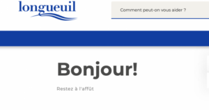 Un nouveau site Web pour la Ville de Longueuil