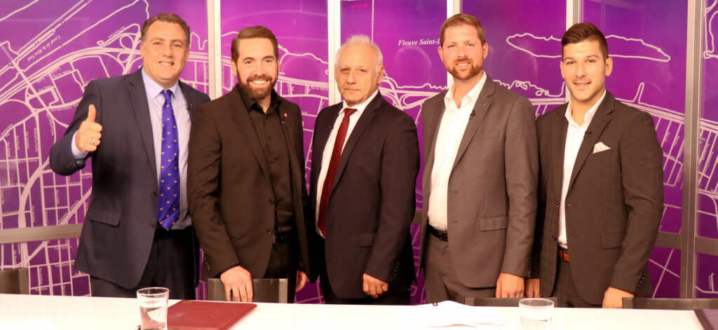 Quatre candidats dans Pierre-Boucher-Les Patriotes-Verchères s&rsquo;affrontent  Cinq thèmes abordés au débat télévisé à TVRS