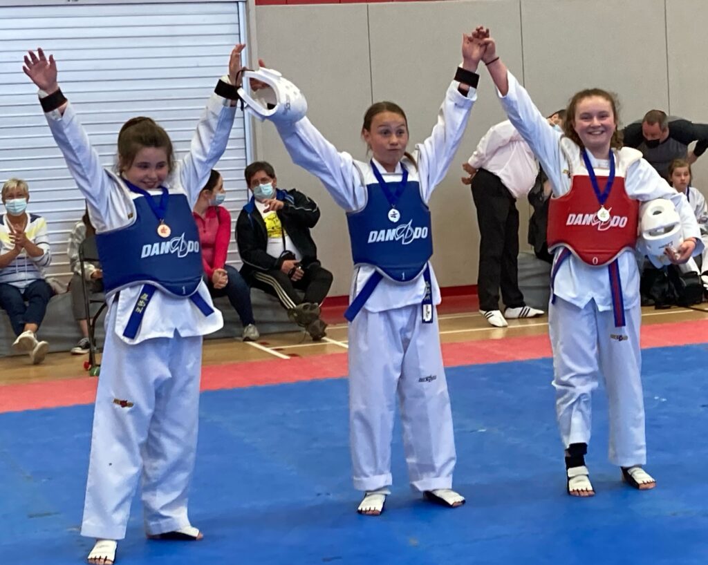 Finale égionale des Jeux du Québec Rive-Sud :un retour à la compétition éussi pour le Club Taekwondo de Boucherville
