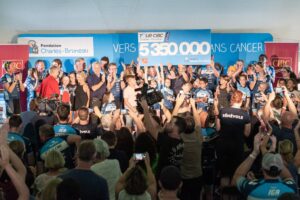 850 cyclistes arrivent à Boucherville :  le Tour CIBC rapporte 5,35 M$