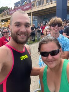 Marie-Laurence Bergeron est heureuse comme un poisson dans l’eau