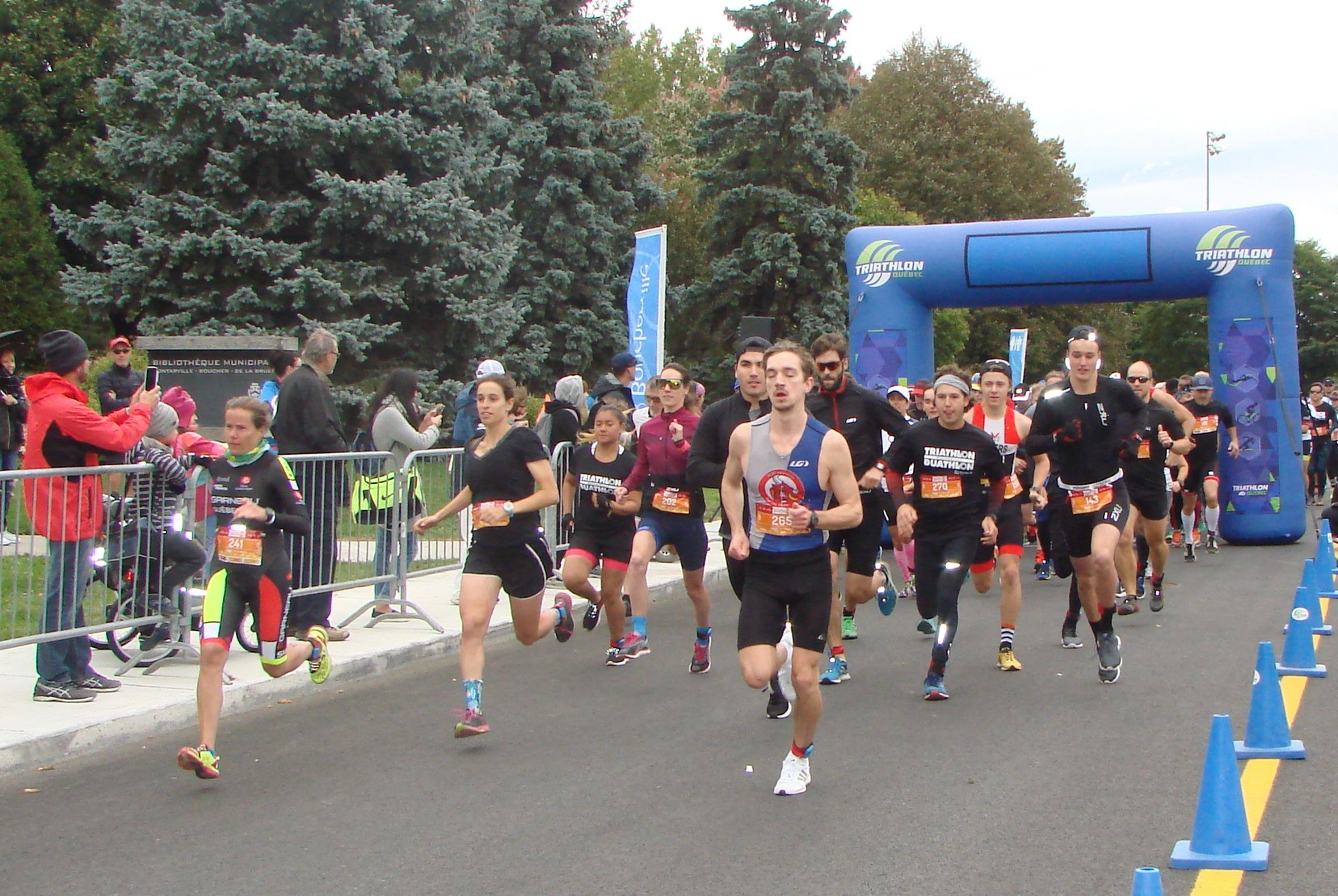Le Triathlon-Duathlon de Boucherville est de plus en plus couru