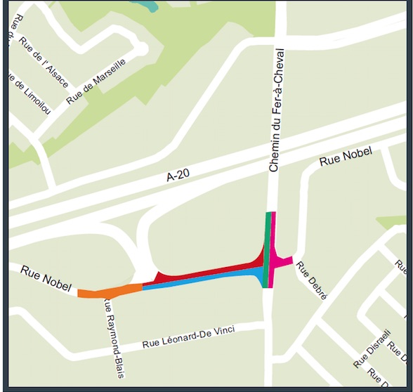 Début des travaux de éfection de la rue Nobel dès le 14 mai à Sainte-Julie