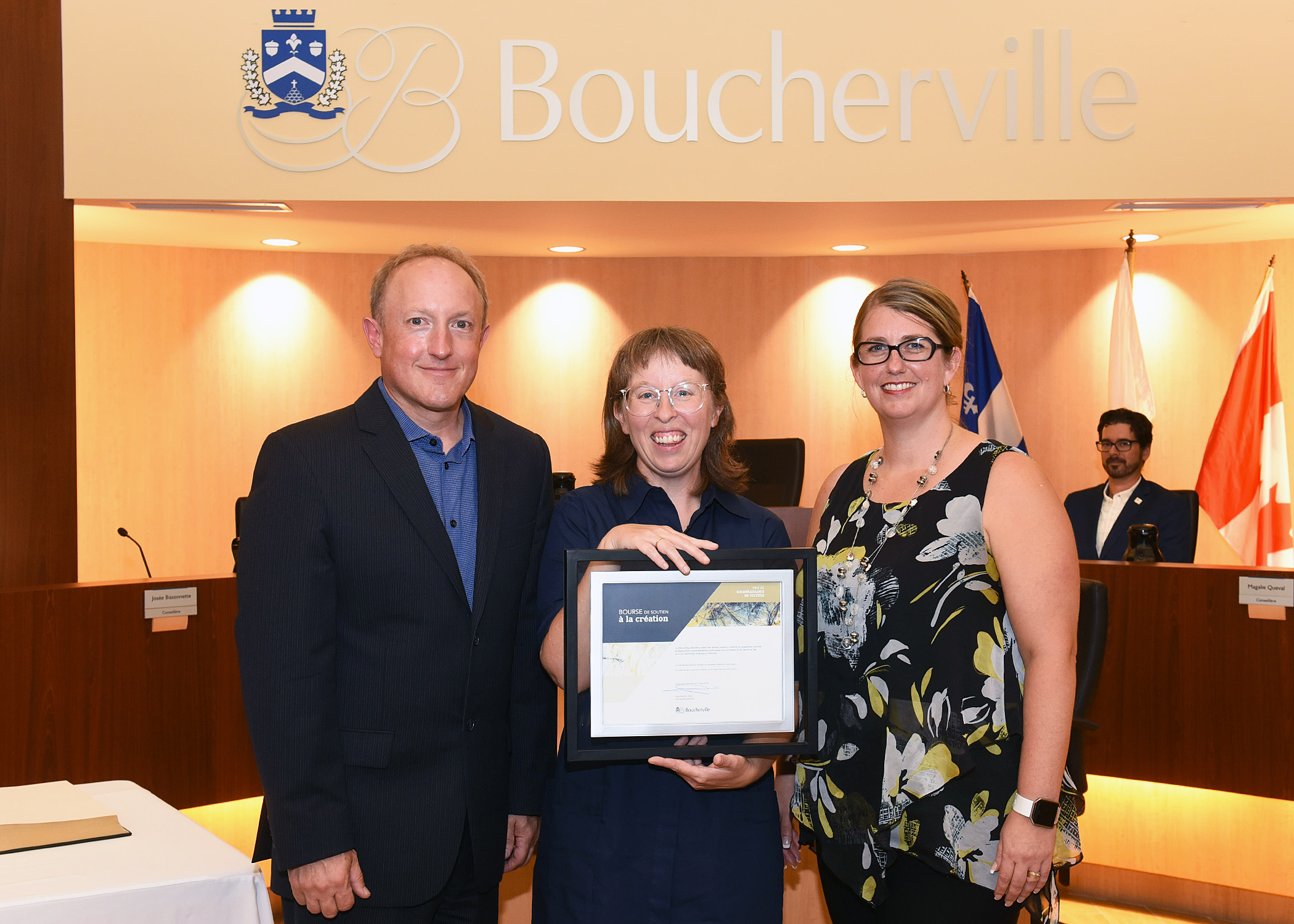 L’artiste bouchervilloise Julie Lequin reçoit une bourse de soutien de 5000 $