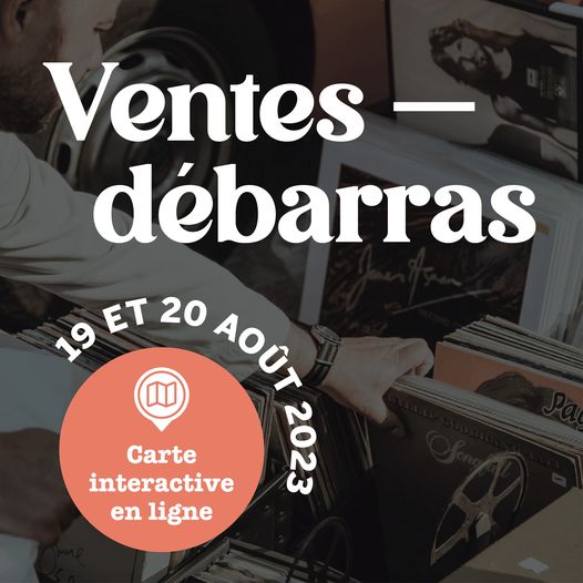 Les 19 et 20 août, ce sont les ventes-débarras à Sainte-Julie