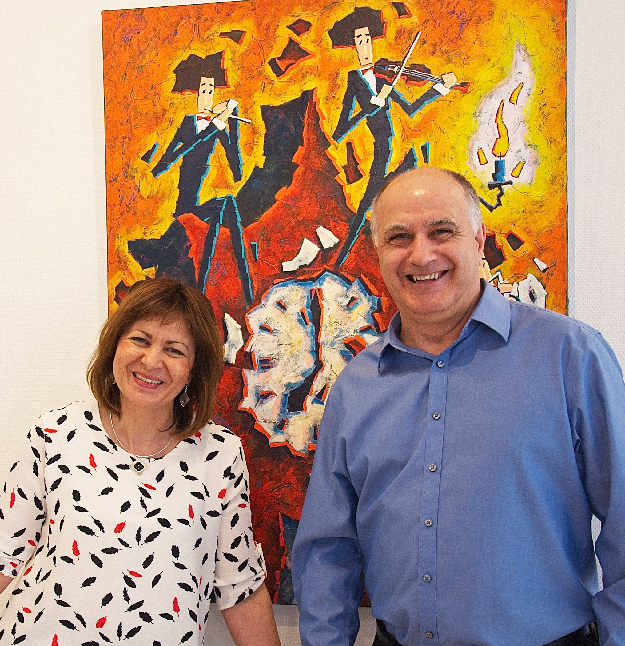 L&rsquo;artiste peintre bouchervillois François Faucher choisi par l&rsquo;OME en France