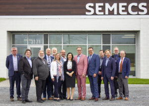 La SÉMECS reçoit Valérie Plante à son centre de traitement des matières organiques par biométhanisation