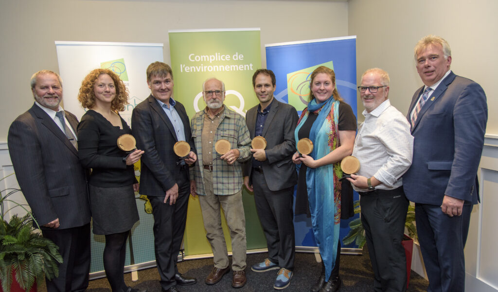 Le CRE Montéégie remet un prix d’excellence à Sanexen pour le projet de éhabilitation du site des Carrières Rive-Sud