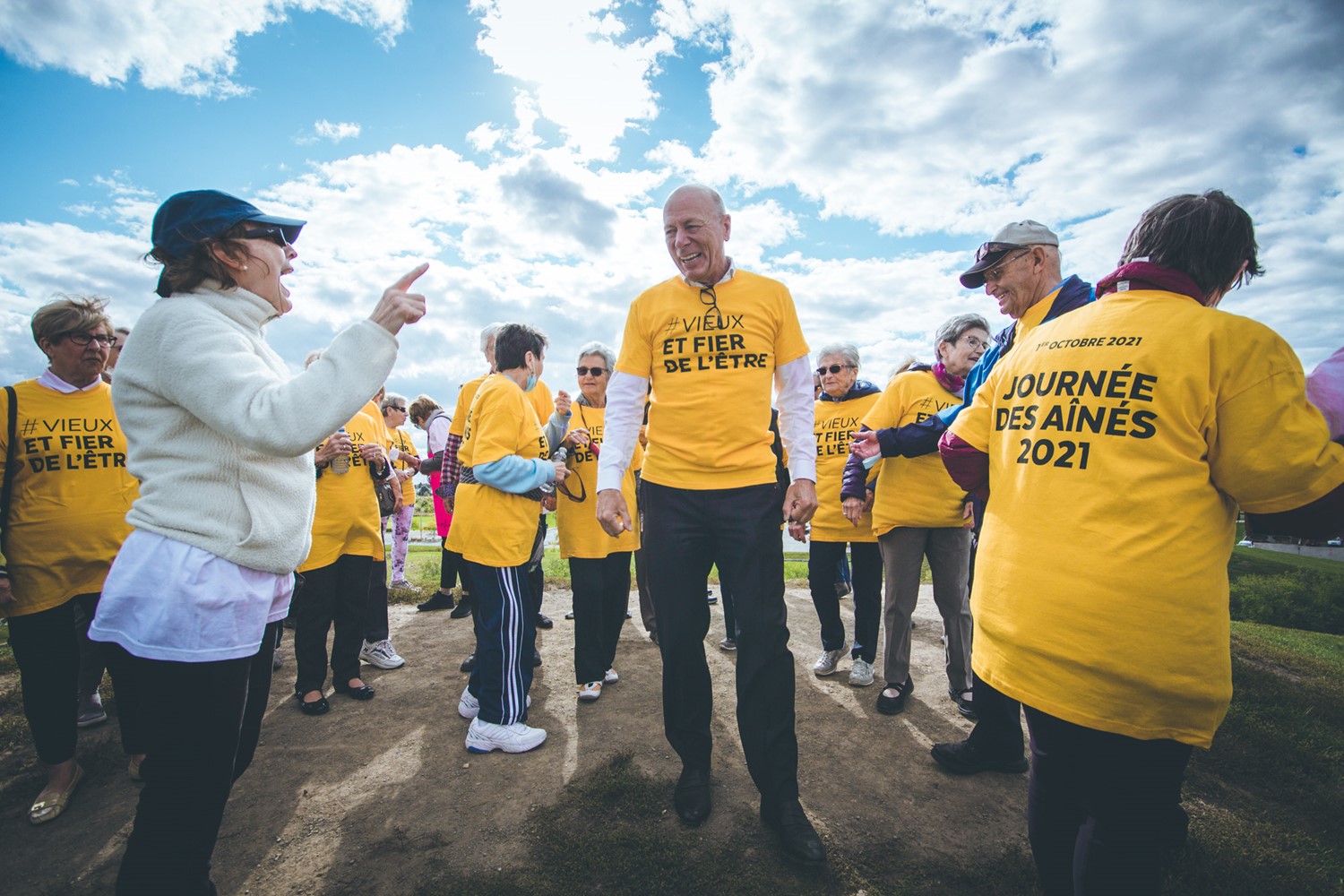 Des aînés en forme