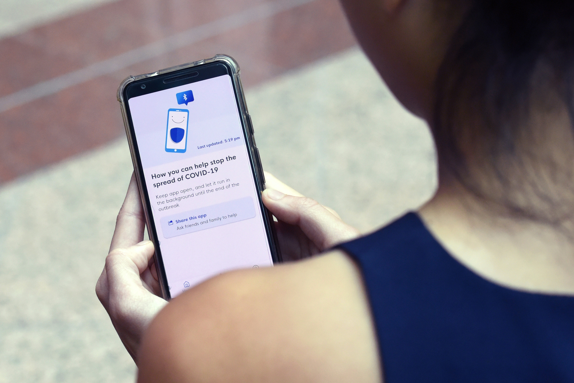 Une application mobile en cas de deuxième vague