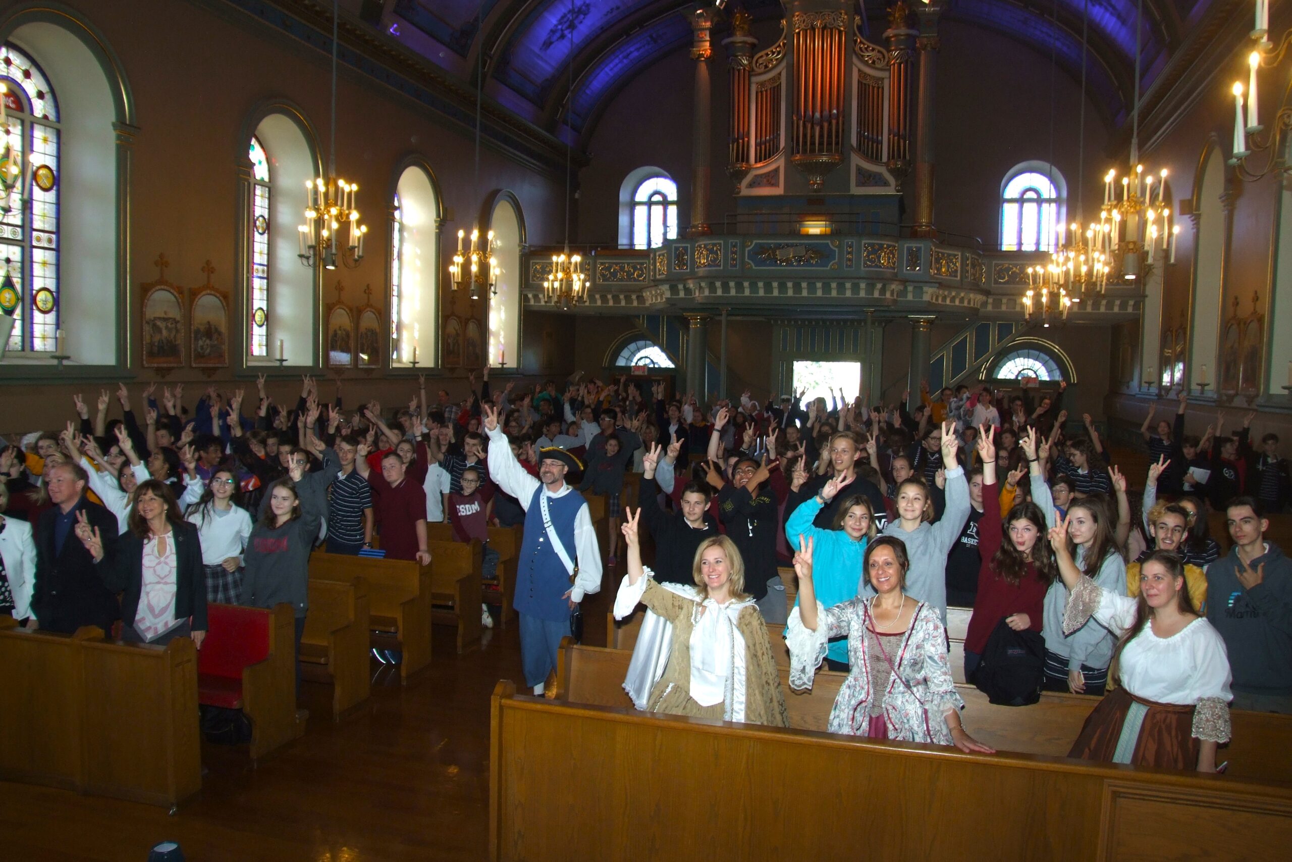 Un travail scolaire dans le Vieux-Boucherville pour 225 élèves de 3e secondaire de l&rsquo;école De Mortagne