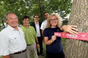 Varennes reçoit un don pour le traitement des frênes affectés par l’agrile