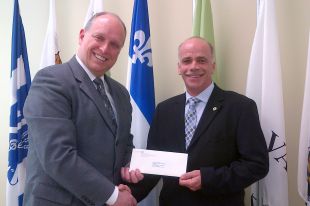 Une aide financière au Centre de recherche Solanema International de Saint-Amable